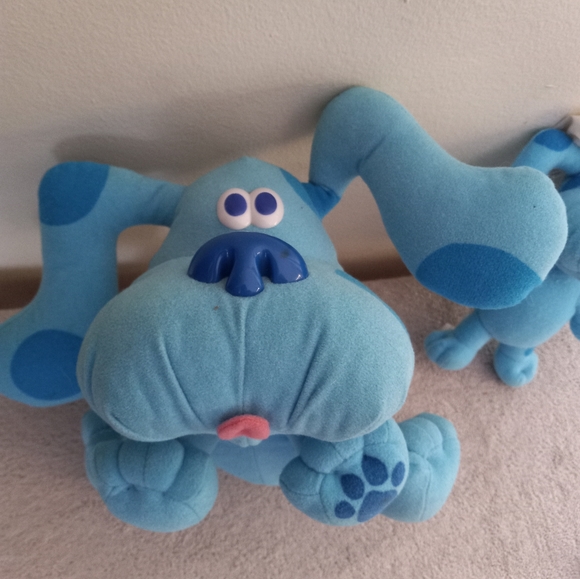 Blue's Clues bundle of 3 Snack Time Blue Pose A Blue - Picture 5 of 14